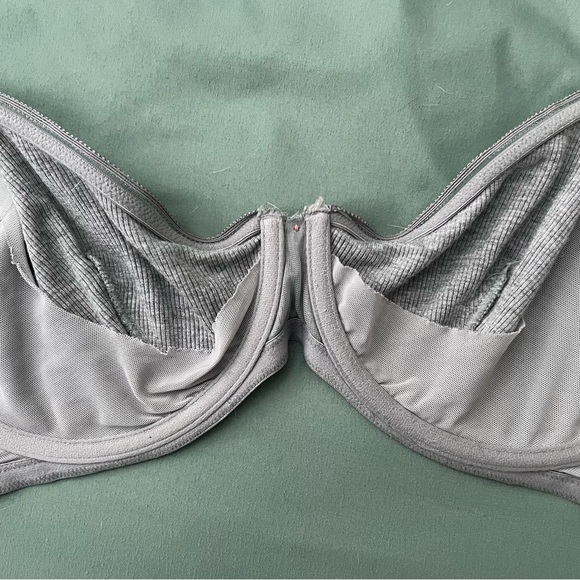 SavageX Rib Demi Cup Unlined Bra - Picture 4 of 6